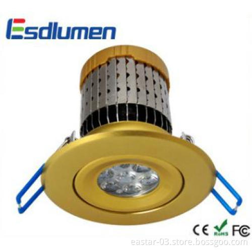 20W LED MR16 Ceiling Spotlight SAA C-Tick High Power Golden finished